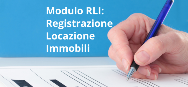 Registrare un contratto: modello RLI
